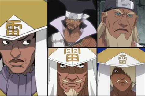 kumogakure ninja list|Raikage .
